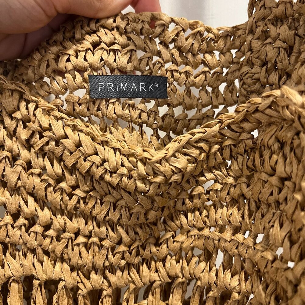 Used - Primark Straw Beach Bag - Picture 3 of 3